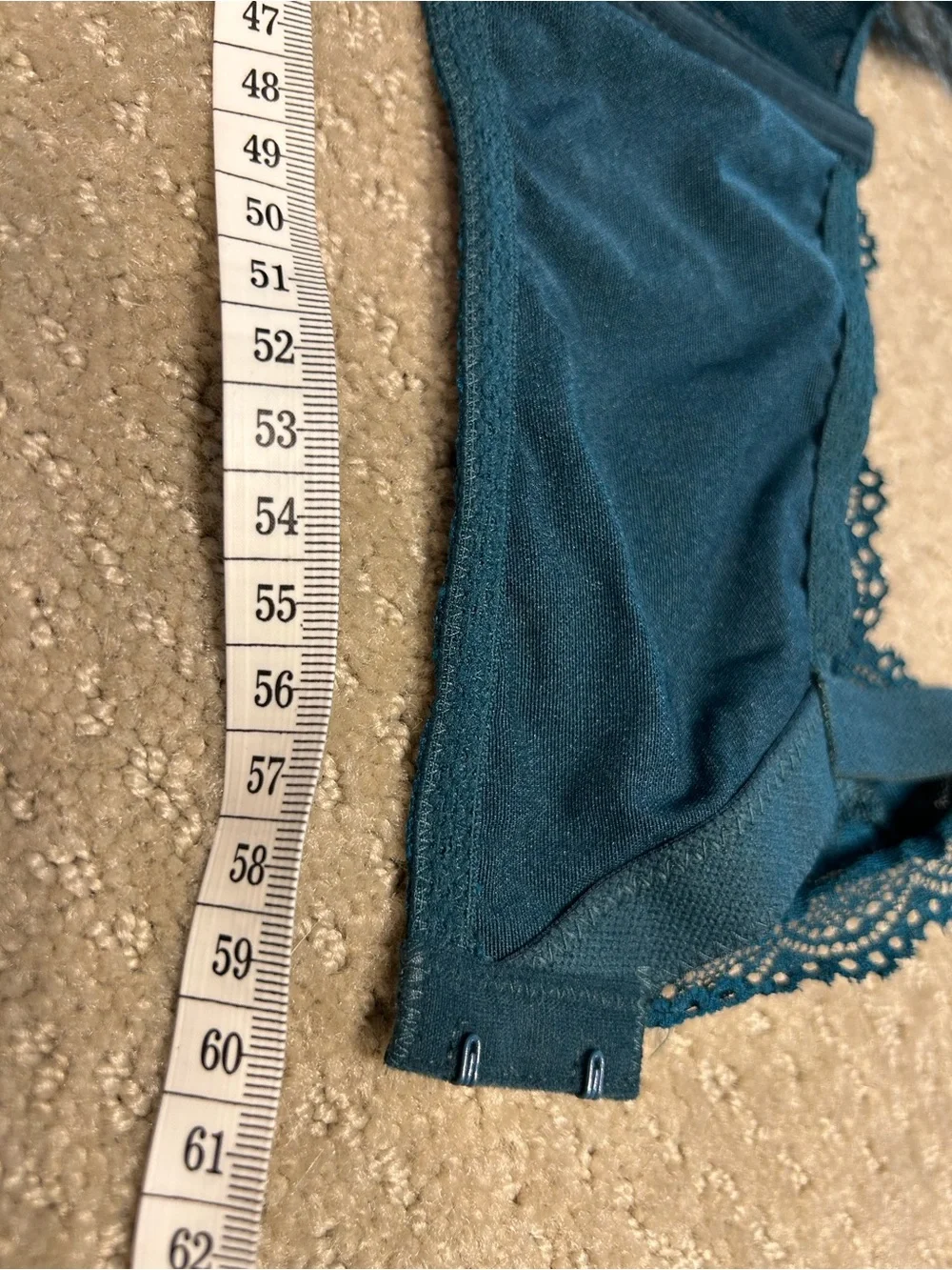 HK12-02 Aubade Rosessence Comfort Triangle Bra- 30E, Swarovski Charm, Deep Green